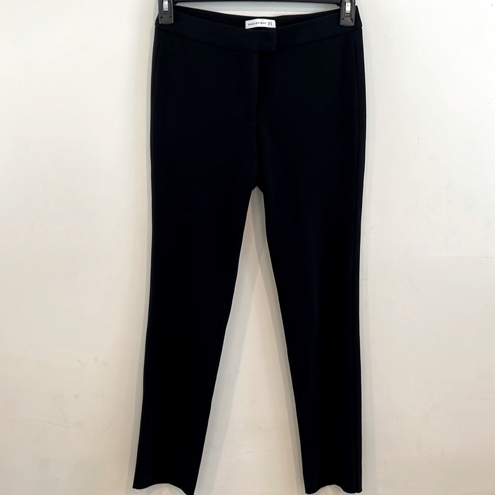 Bec & Bridge Black Pants/Slacks Hem cut off look Size 4